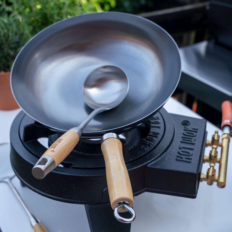 Gassbrenner 12 kW inkl. regulator og wokpanne