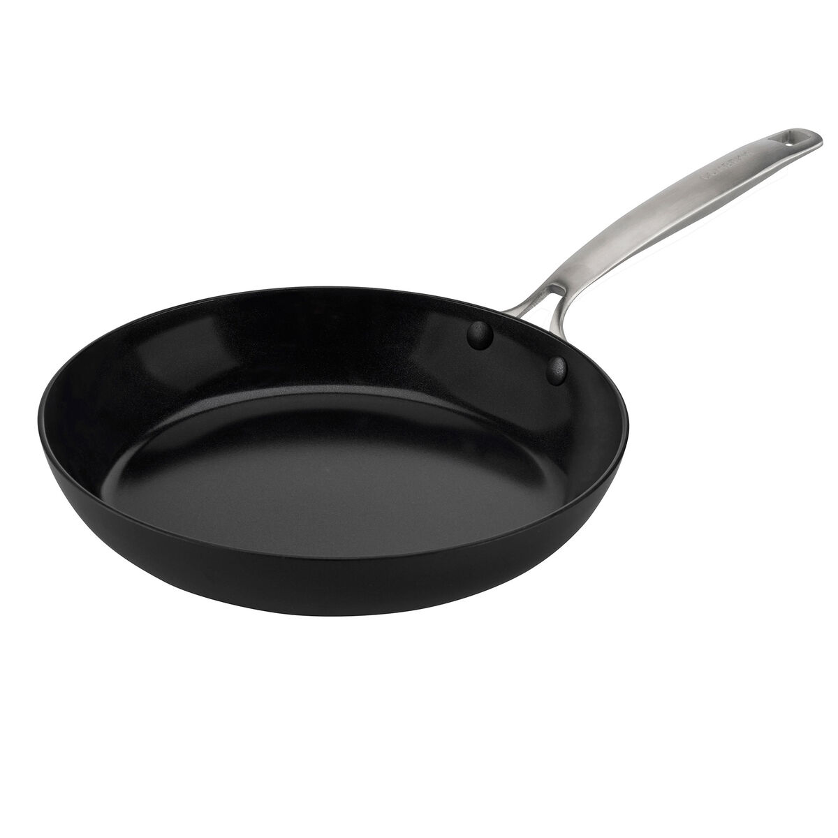 Combekk Stekepanne med stålhåndtak 28 cm, svart