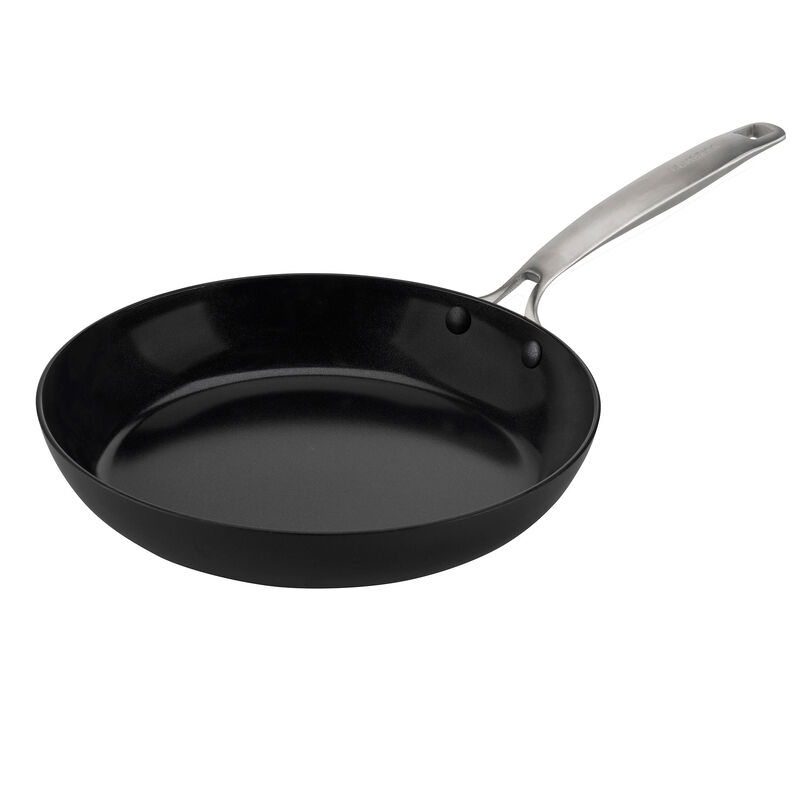 Paistinpannu teräskahvalla 28 cm, musta