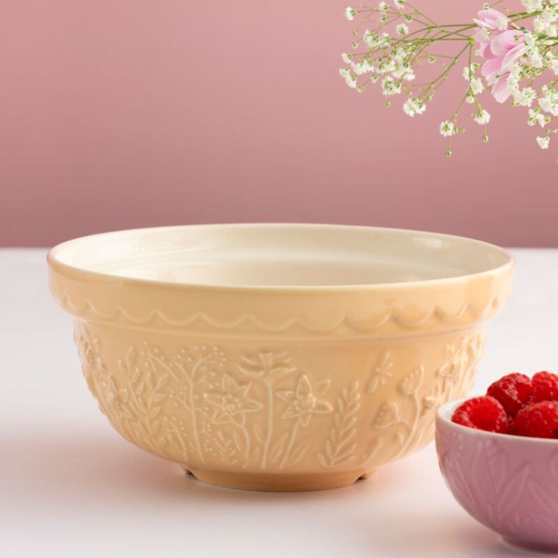 Daffodil blandskål 24 cm, gul