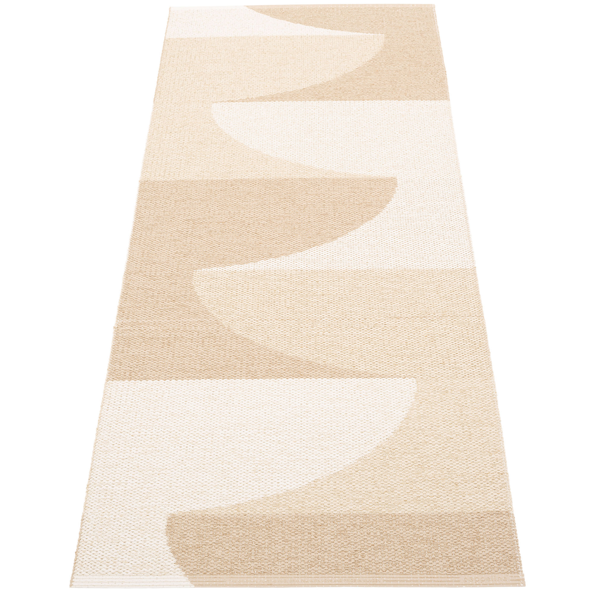 Pappelina Hill matto 70 × 180 cm, vanilla/beige/cream