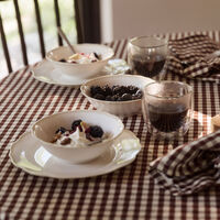 Oliva serviett 2 stk, brun