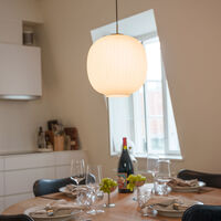 Vibra taklampe 35 cm, opal