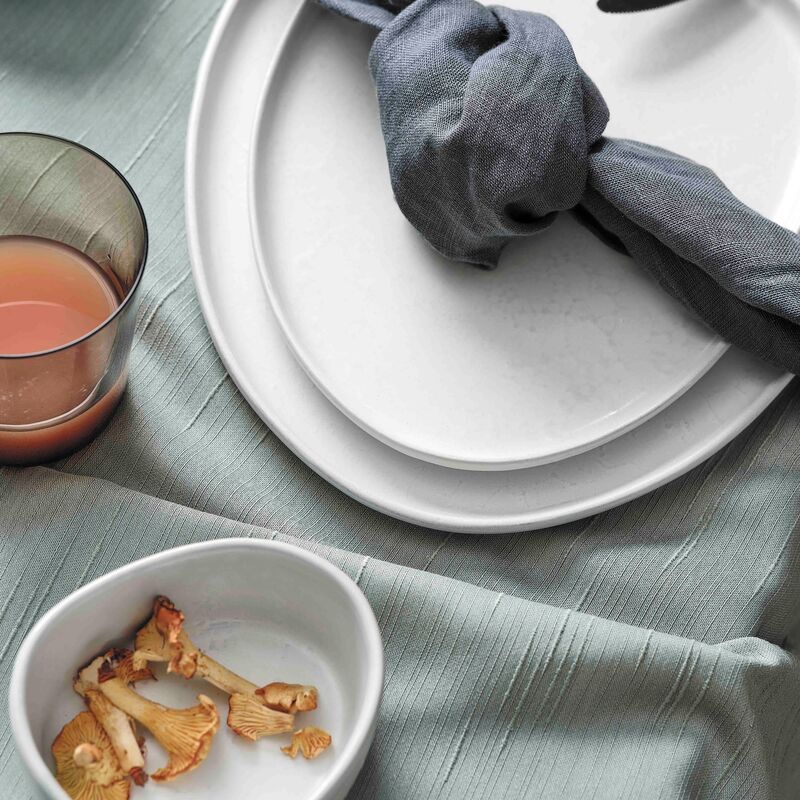 Organic skål, 12x10x5 cm, arctic white