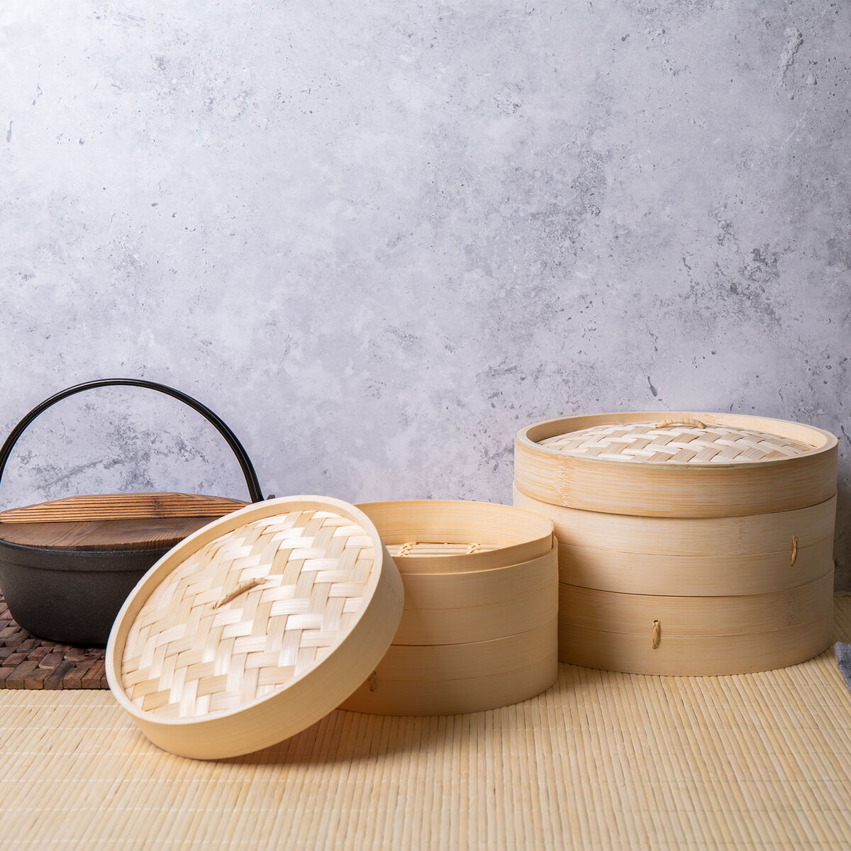 Ångkokare Bambu 20 cm