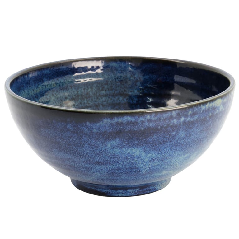 Cobalt Blue ramenskål, 21 cm
