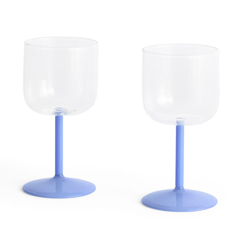 Hay Tint Vinglas Clear Jade L-Blue 2 stk