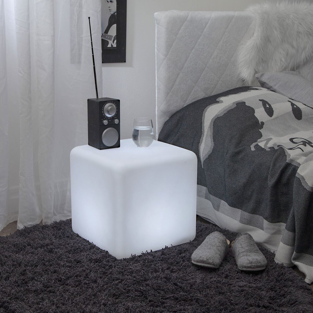 Utendørsdekor Twilights Kube 40 cm