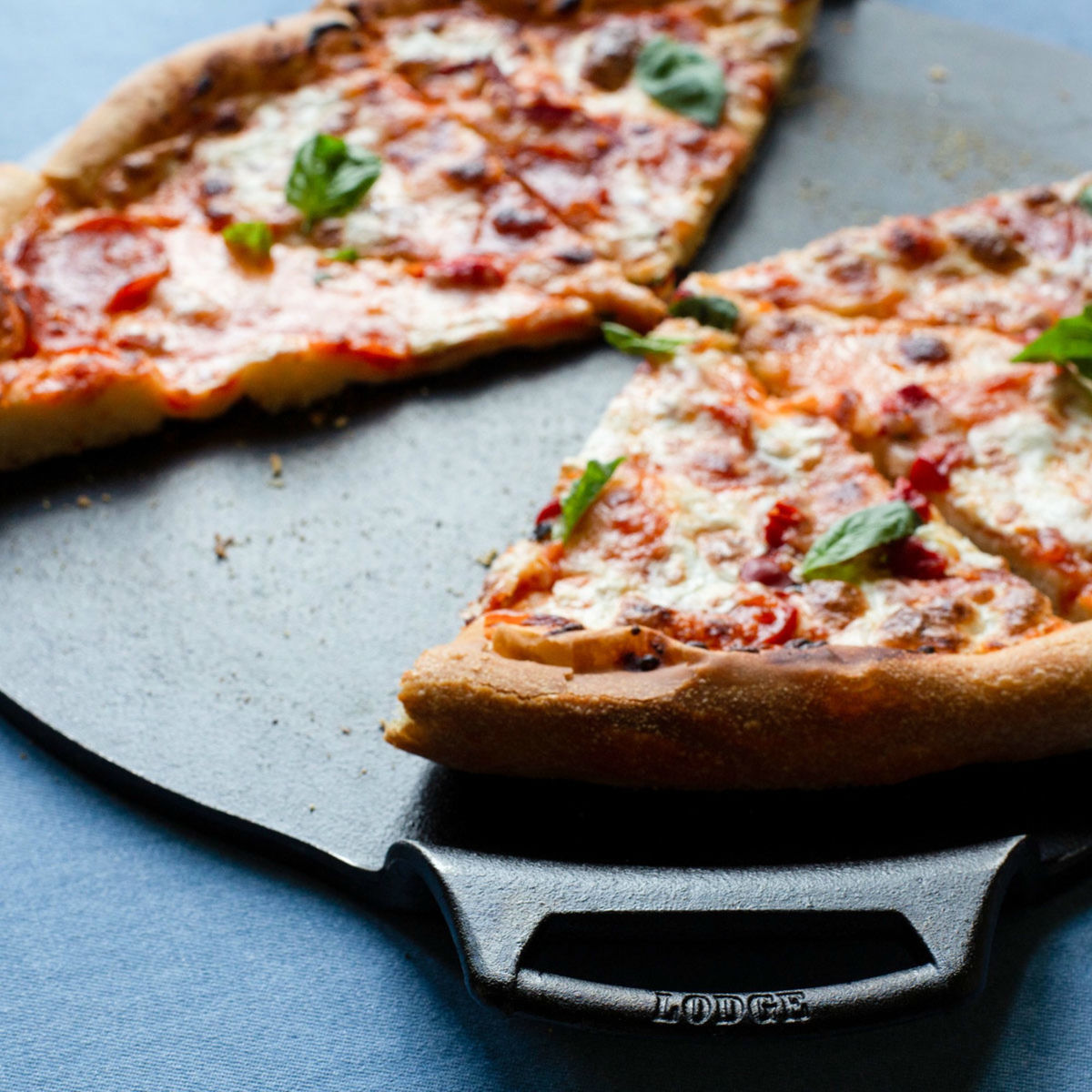 Bakeware Pizzasten, 35 cm, gjutjärn