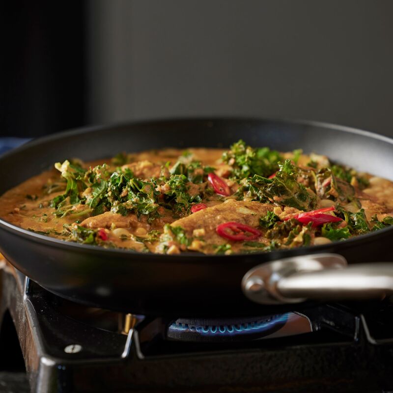 Stegepande 28 cm, aluminium