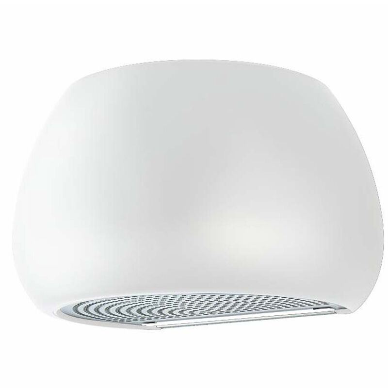 Chubby väggfläktskåpa vit