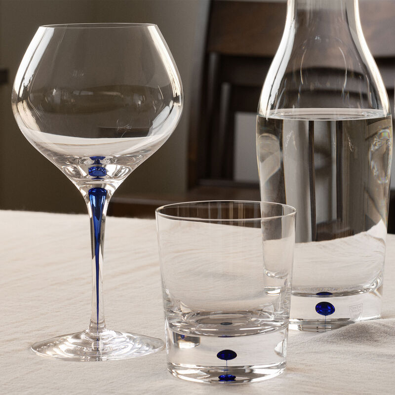 Blå Whiskyglas 40 cl