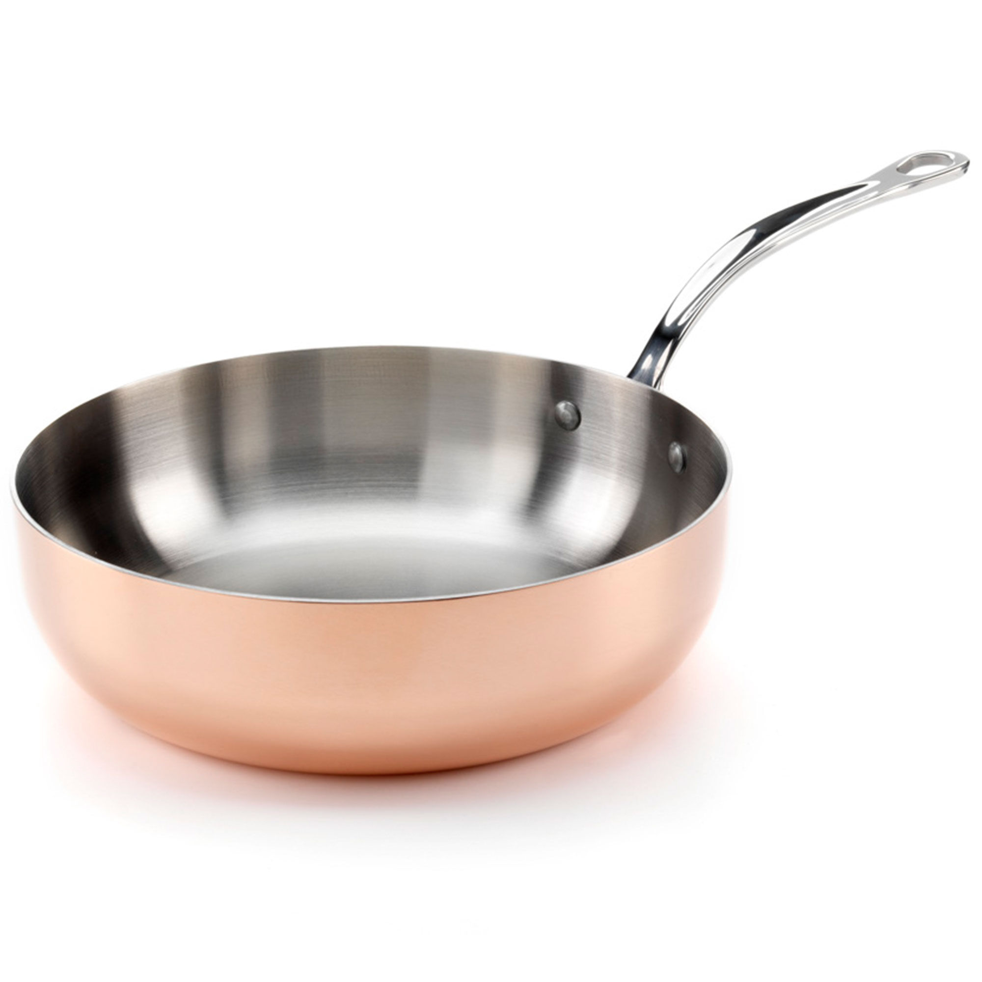 Samuel Groves Traktørpanne 24 cm, kobber