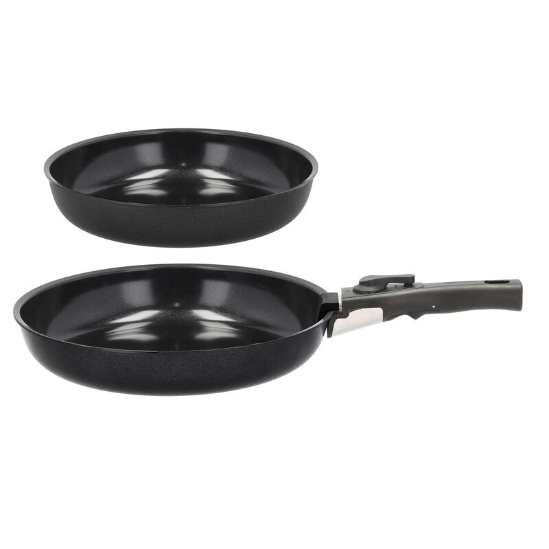 Holm paistinpannusetti irrotettavalla kahvalla, 24+28 cm