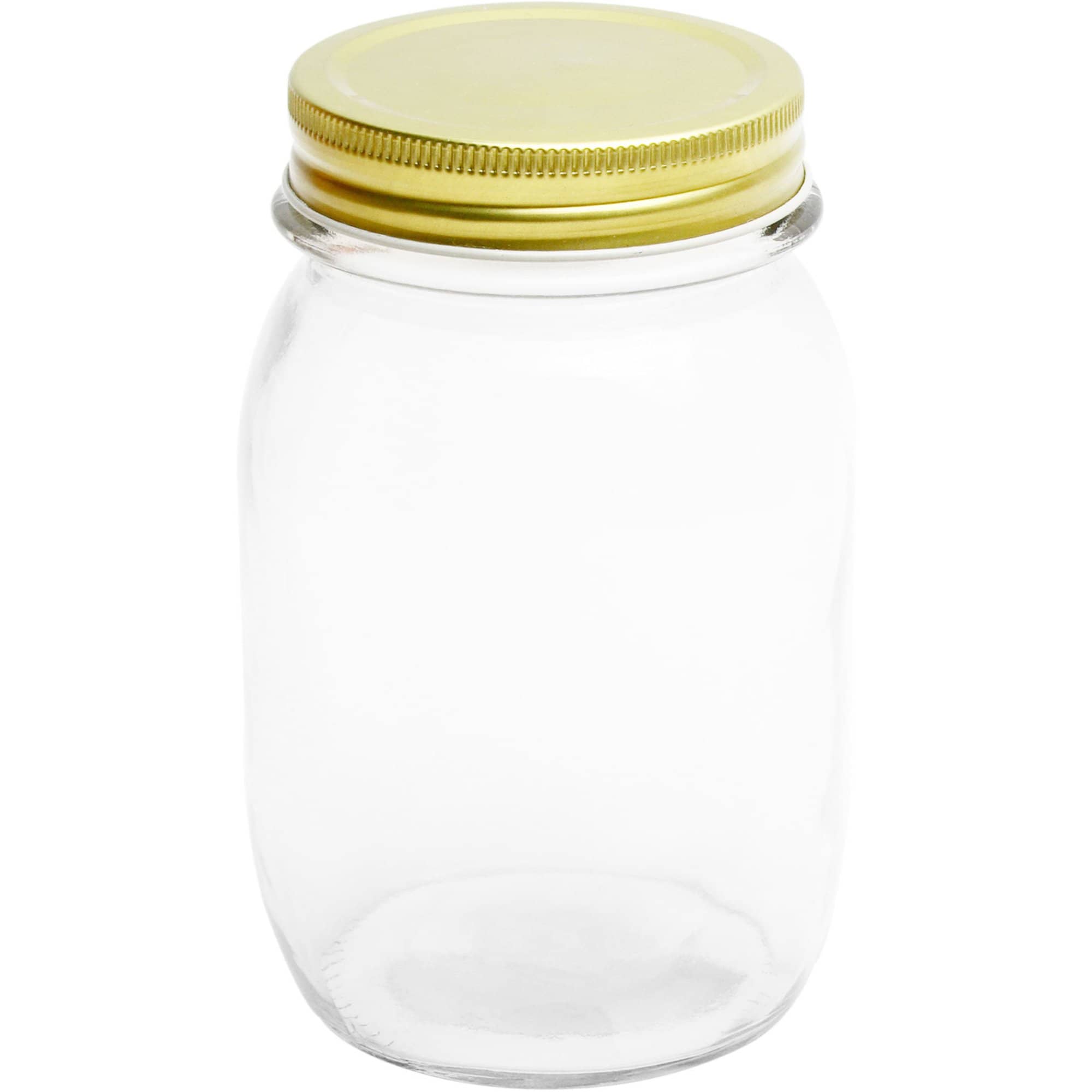 Glasskrukke med skrulokk 0,5 liter