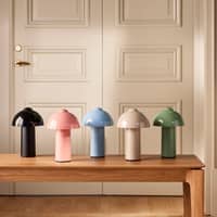 Buddy IP44 bærbar bordlampe, rosa