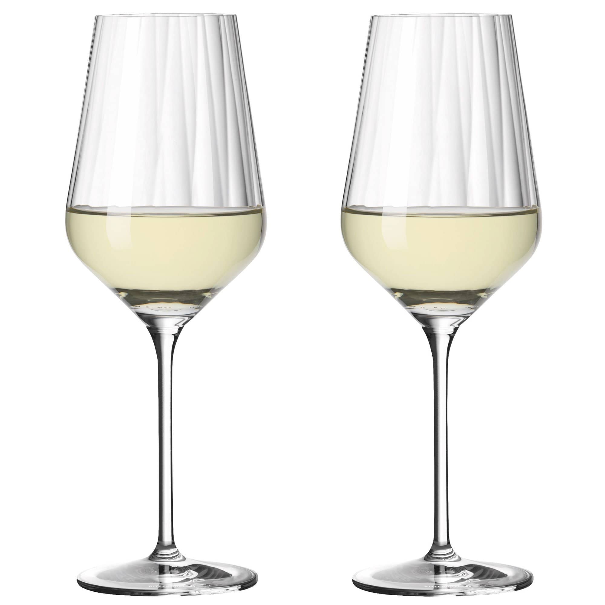 Sternschliff hvidvinsglas, 2 stk