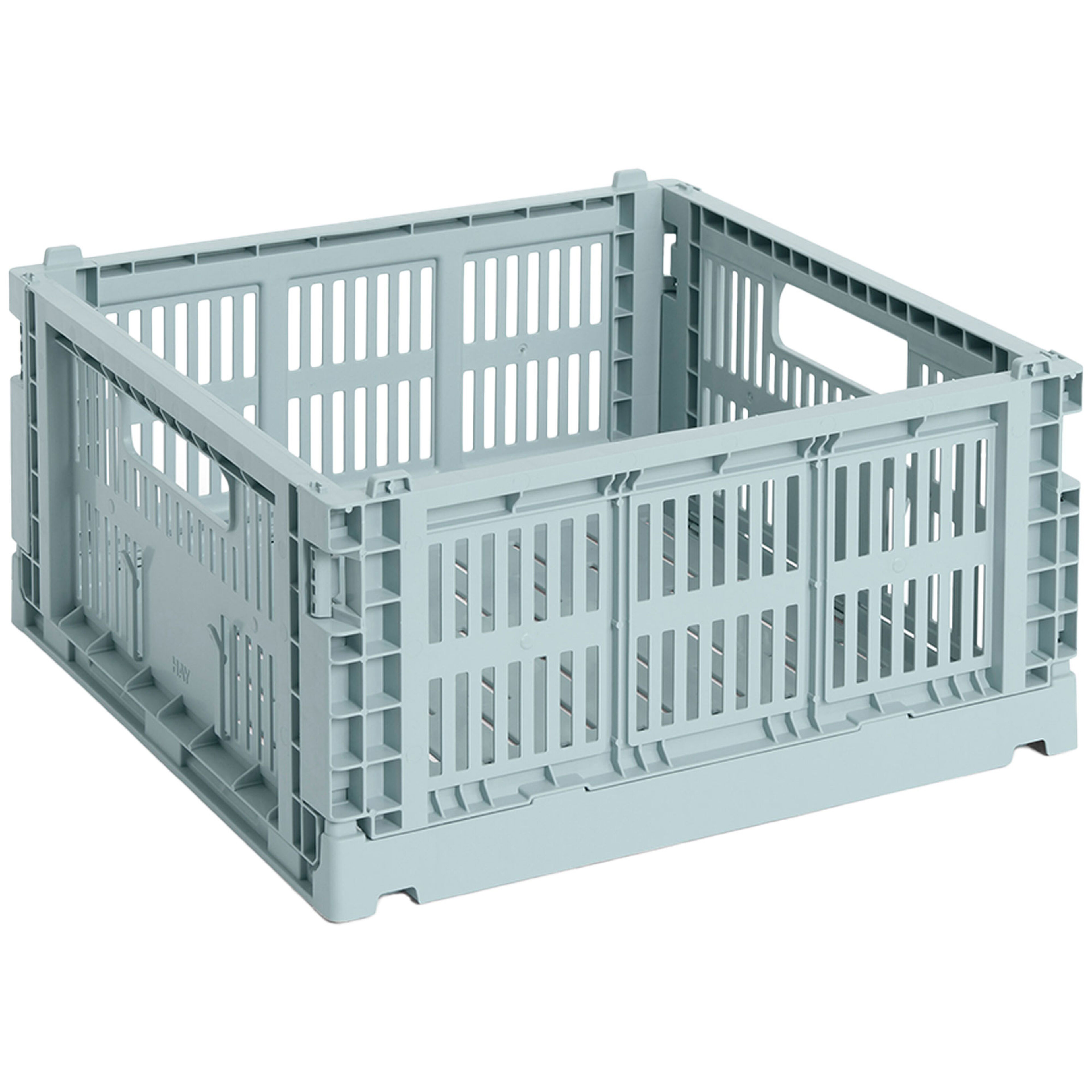 HAY Colour Crate låda medium square, dusty blue