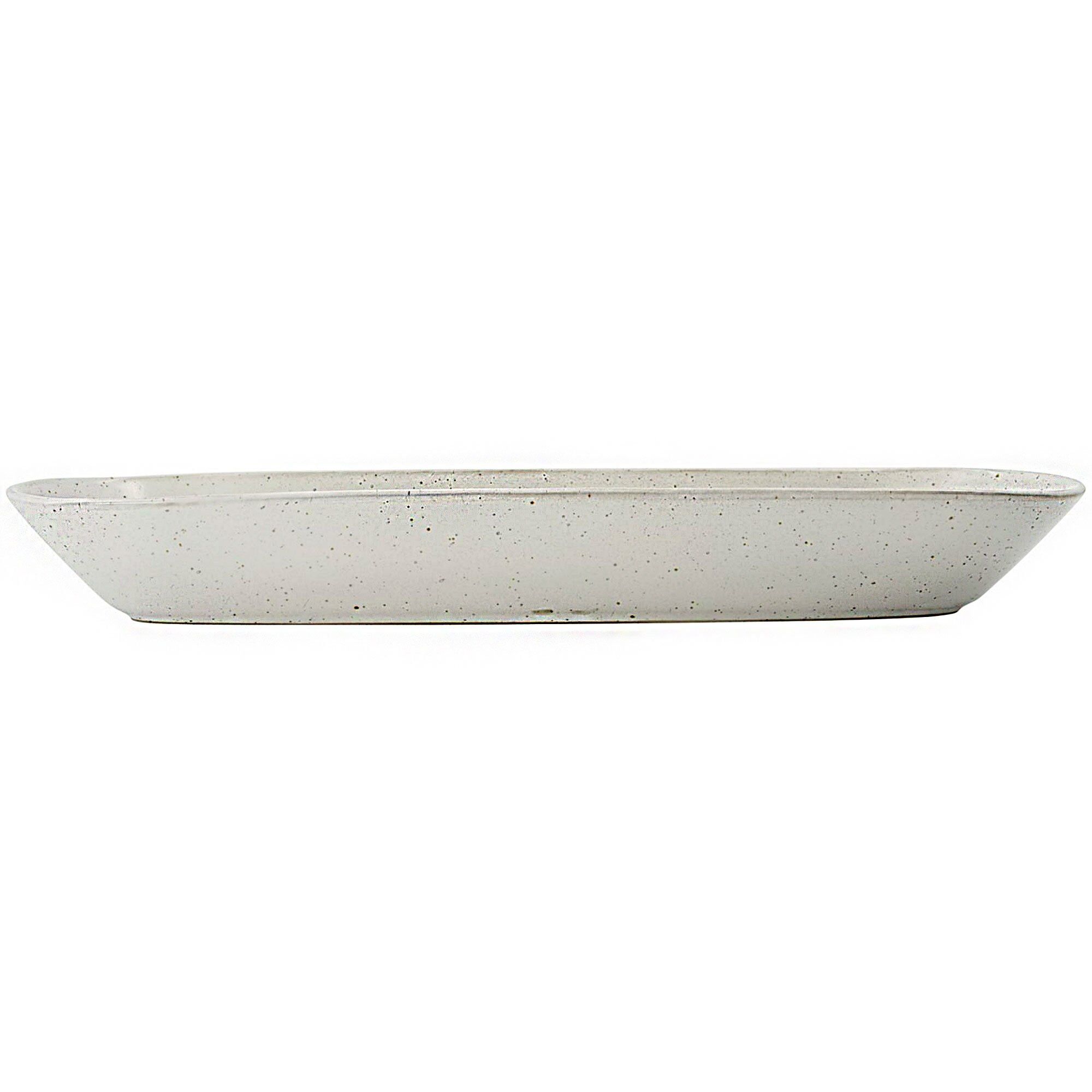 Produktfoto för House Doctor Pion litet serveringsfat, grå/vit