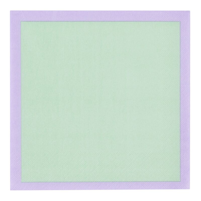 Iittala Play Papirserviett 33 x 33cm, mint/lilla
