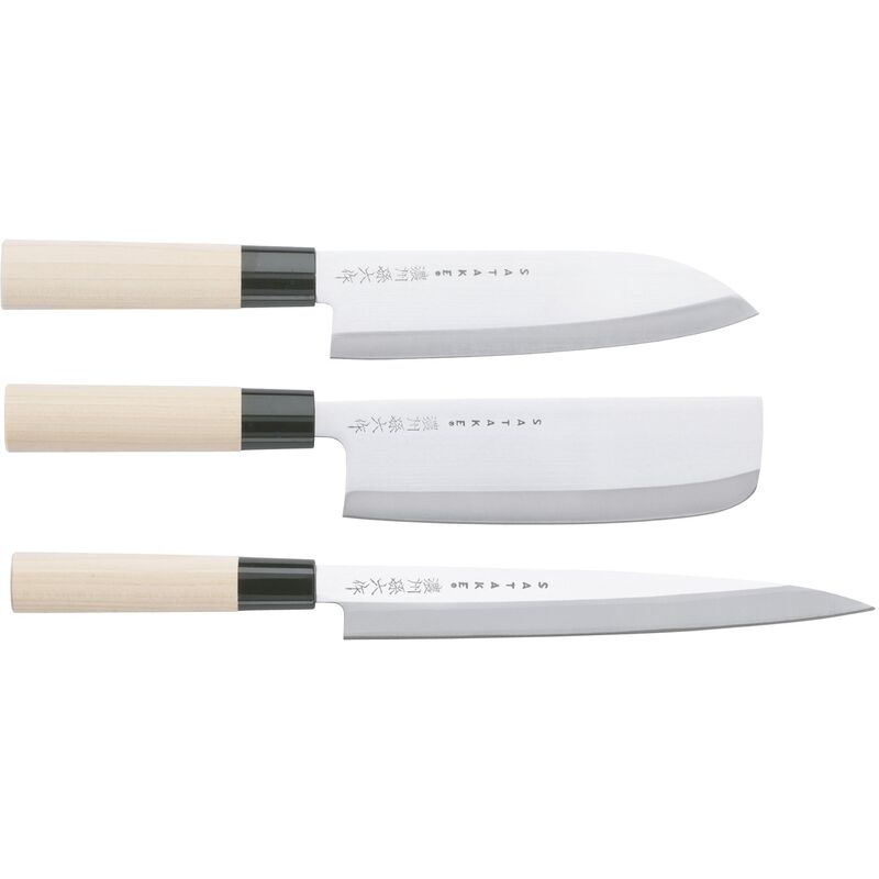 Knivsæt i balsaboks, 3 dele