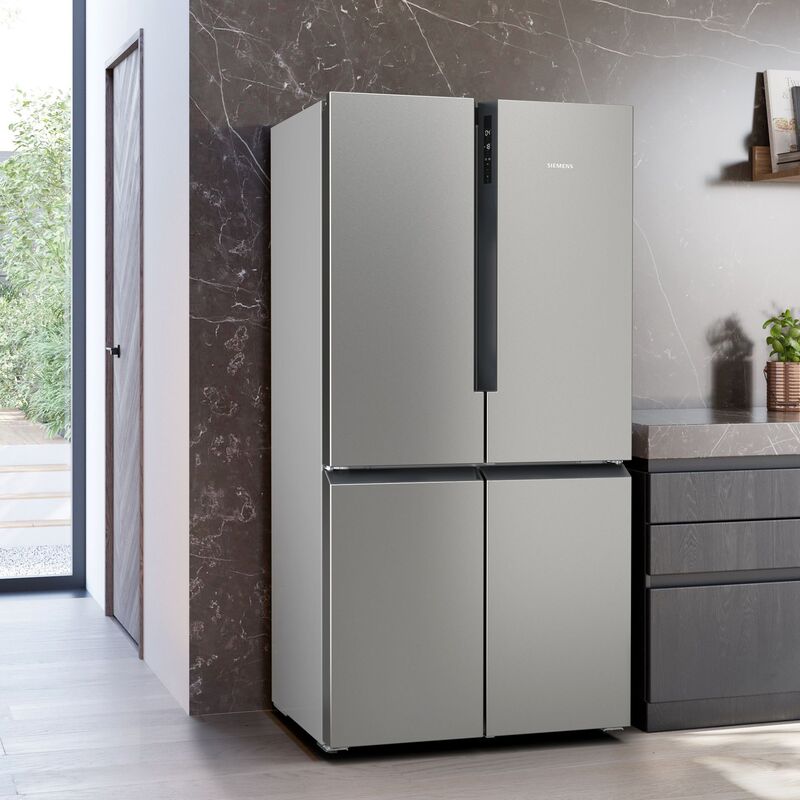 KF96NVPEA iQ300 vapaasti seisova jääkaappipakastin 183x90 cm, harjattu teräs