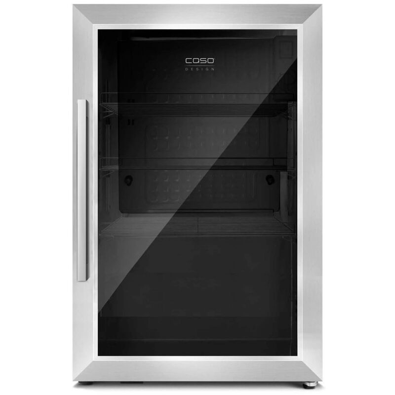 BBQ Cooler utomhuskylskåp 63 liter, rostfritt stål, högerhängd