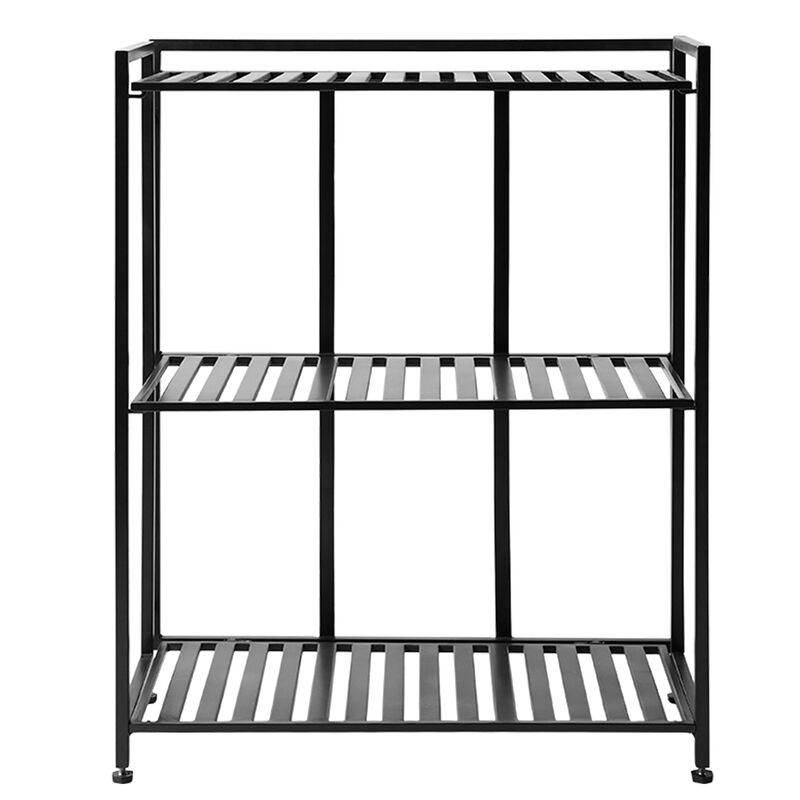 Reol Manhattan lågt avlastningsbord, svart