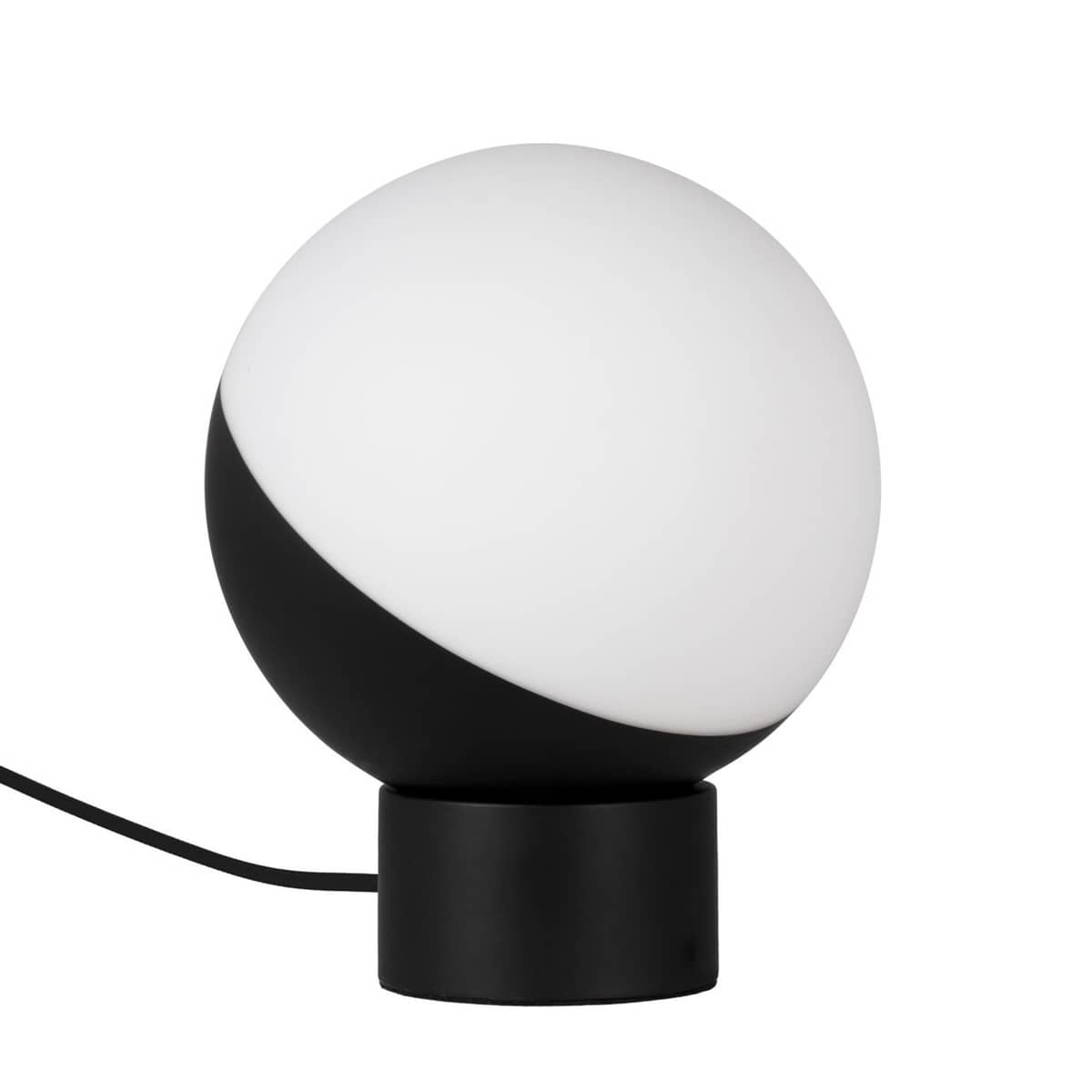 Contur bordlampe, 20 cm, sort/hvid