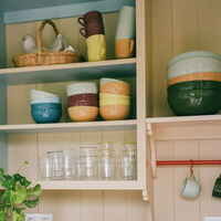 Confetti skål 14 cm, bordeaux