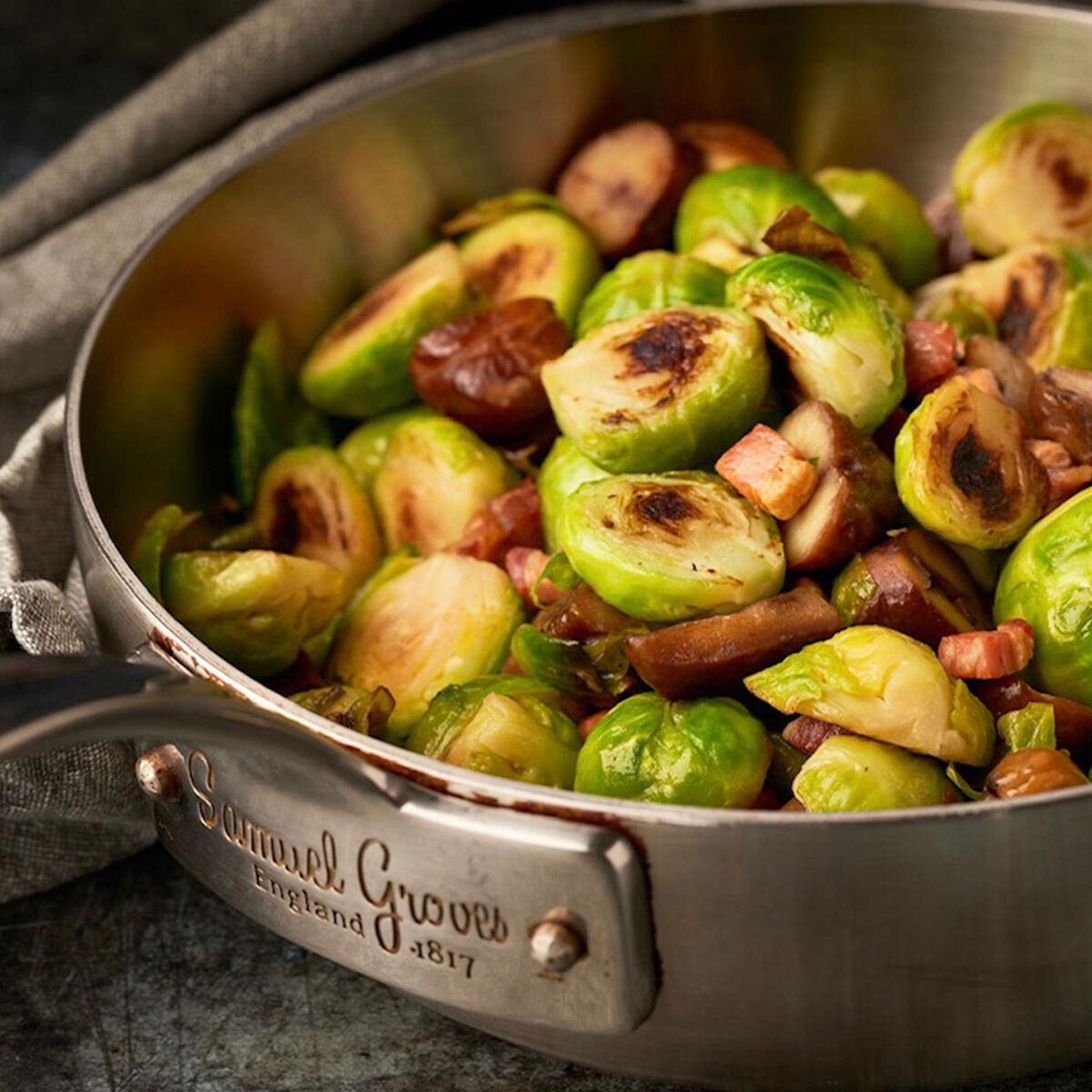 Sautese-pannu 1 litra, ruostumatonta terästä