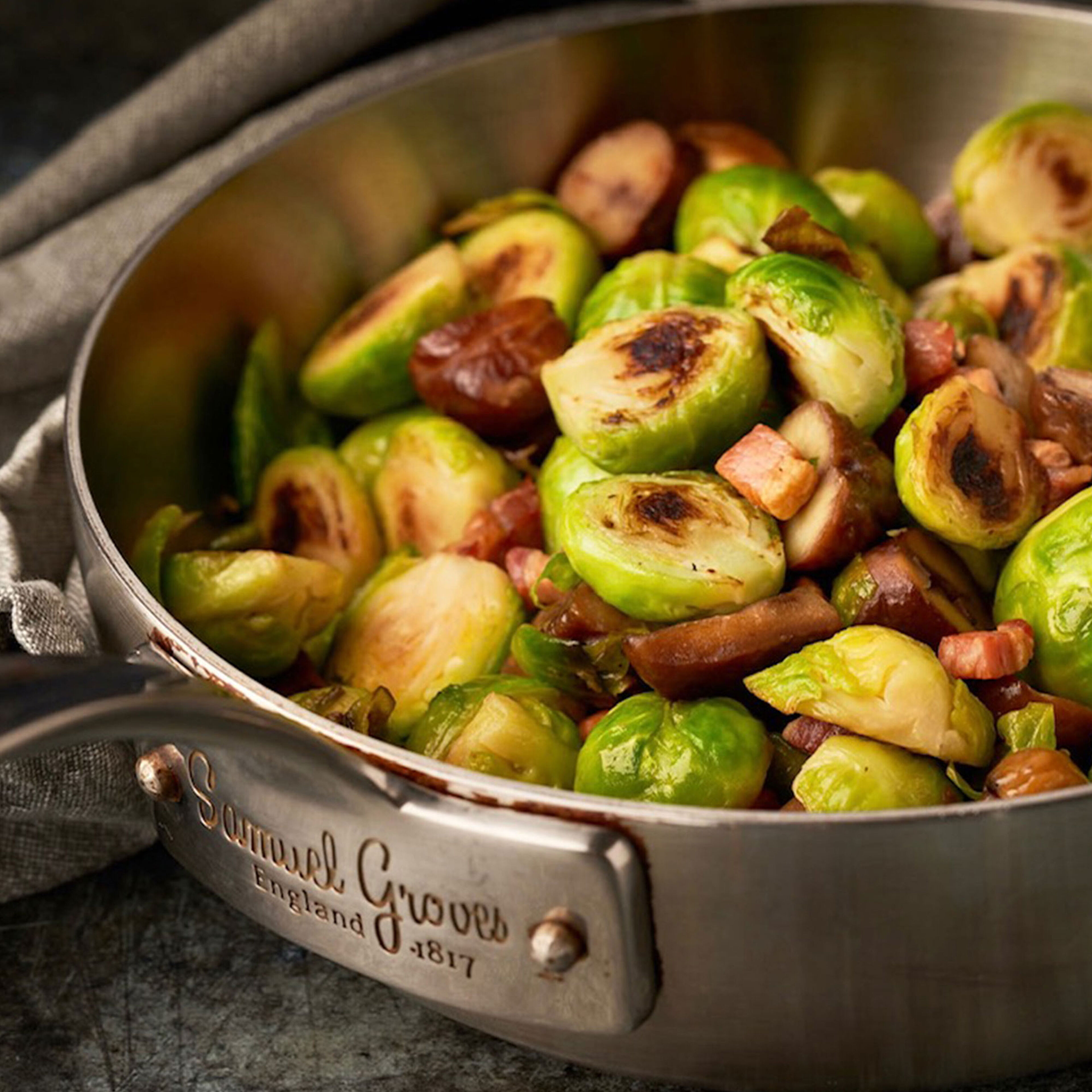 Sauteuse 1 liter, rostfritt stål