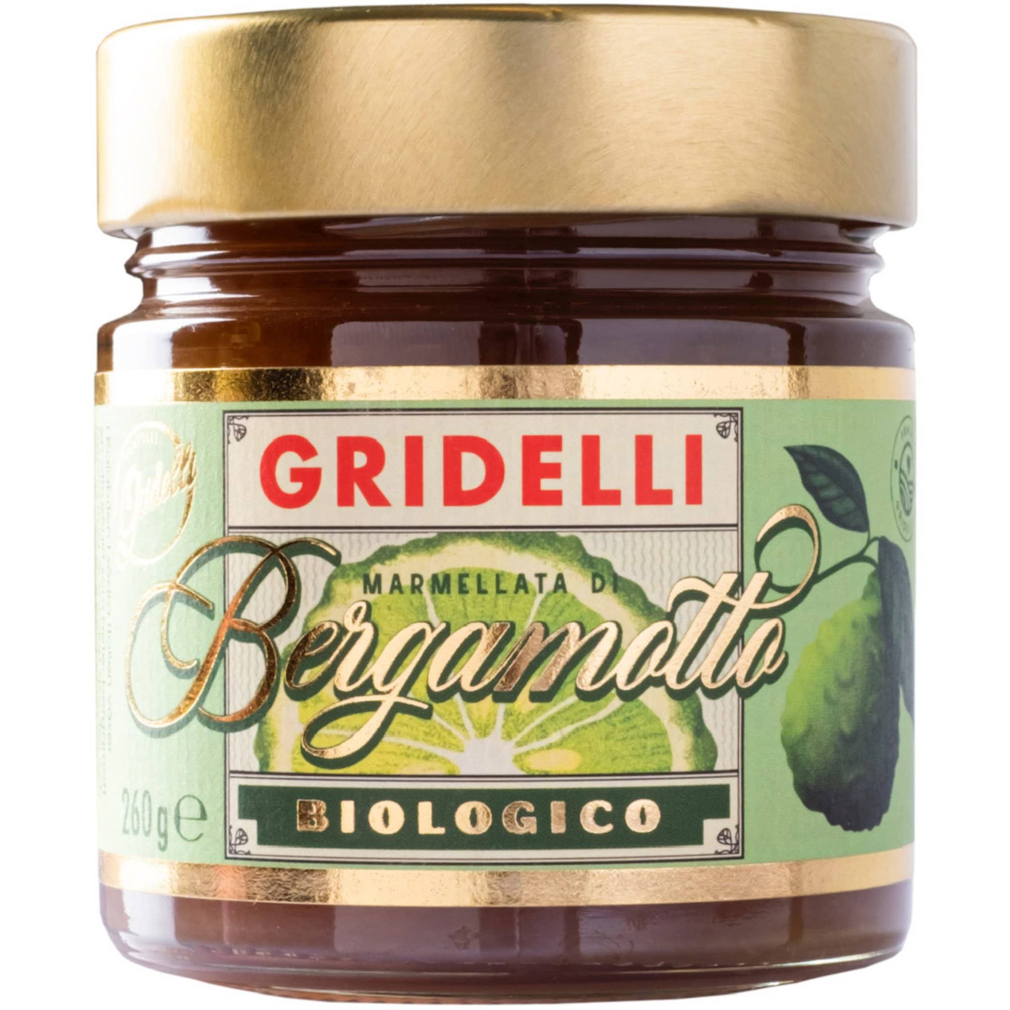 Produktfoto för Fratelli Gridelli Marmelad Bergamotto, 260 ml