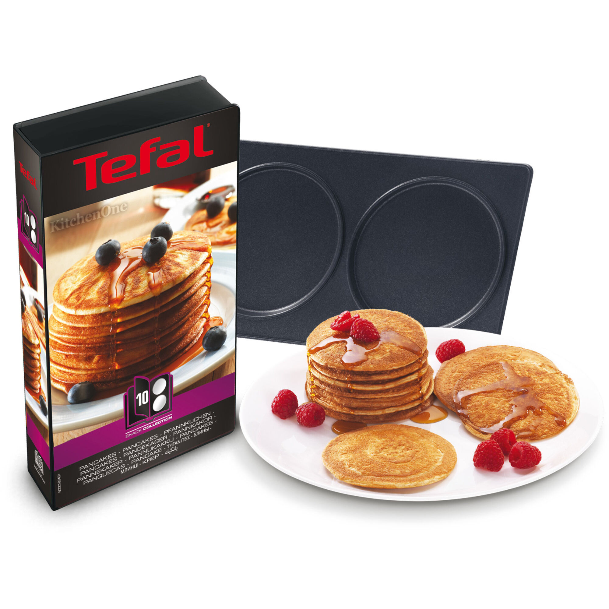 Tefal - Snack toastjern plater Box 10: Pannekake