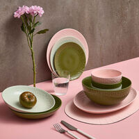 Confetti salatskål 23 cm, olive