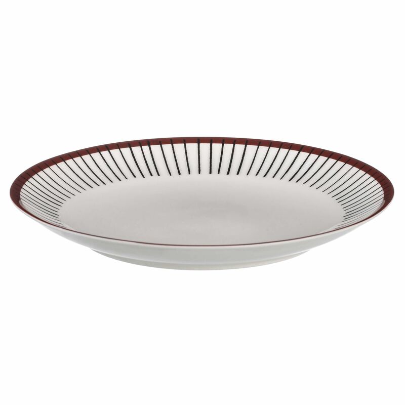 Ribb lautanen, 18 cm