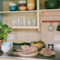 Confetti skål 14 cm, vanilla