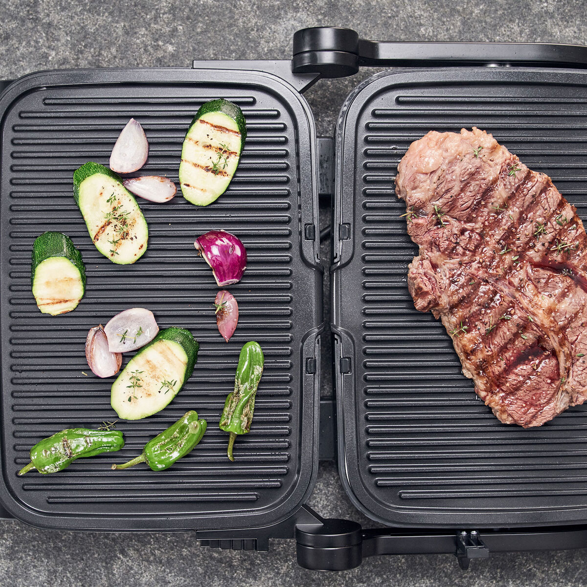 Enfinigy kontaktgrill, sort