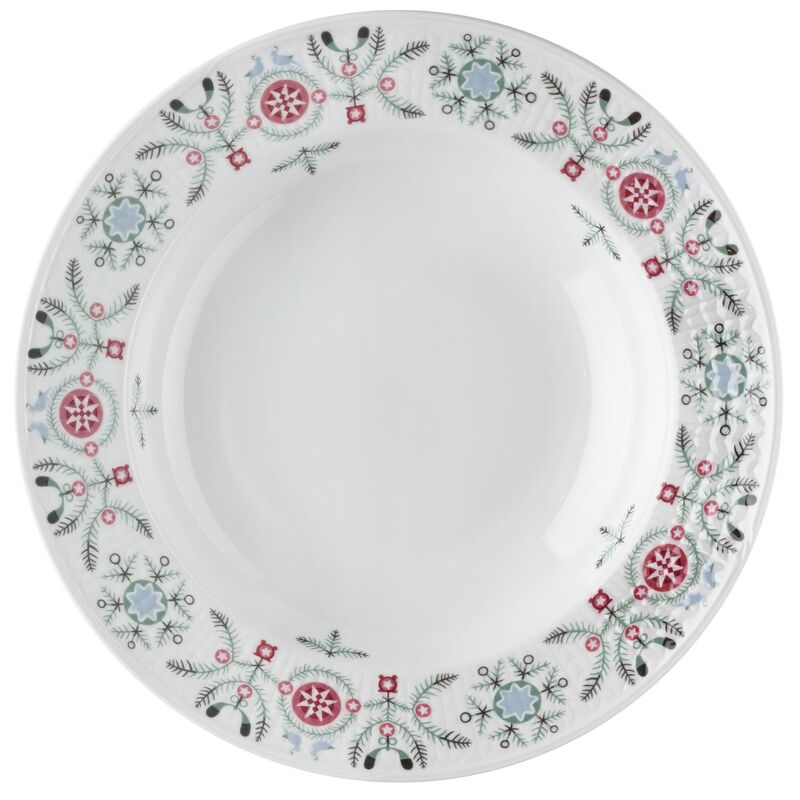 Swedish Grace Winter dyb tallerken 25 cm