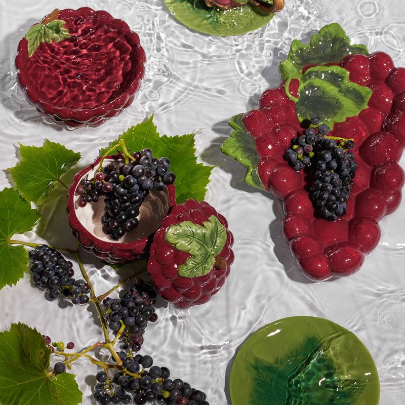 Grape skål med låg 10 cm