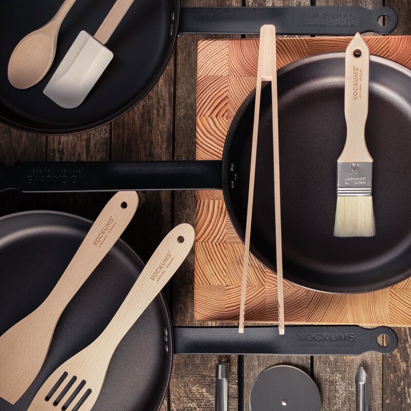 Stegepande kulstofstål, 28 cm.