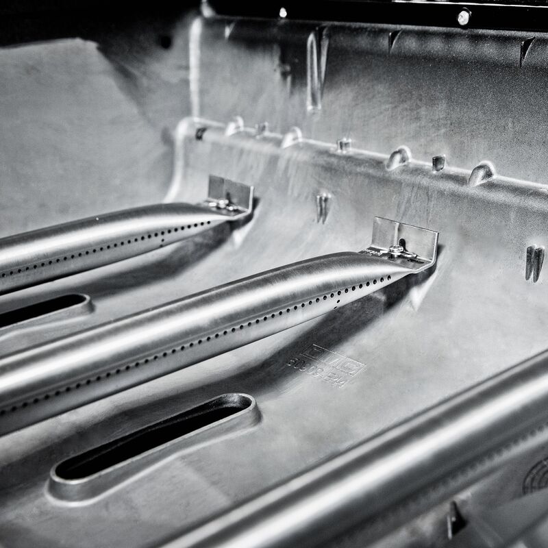 Baron 490 gasgrill, sort