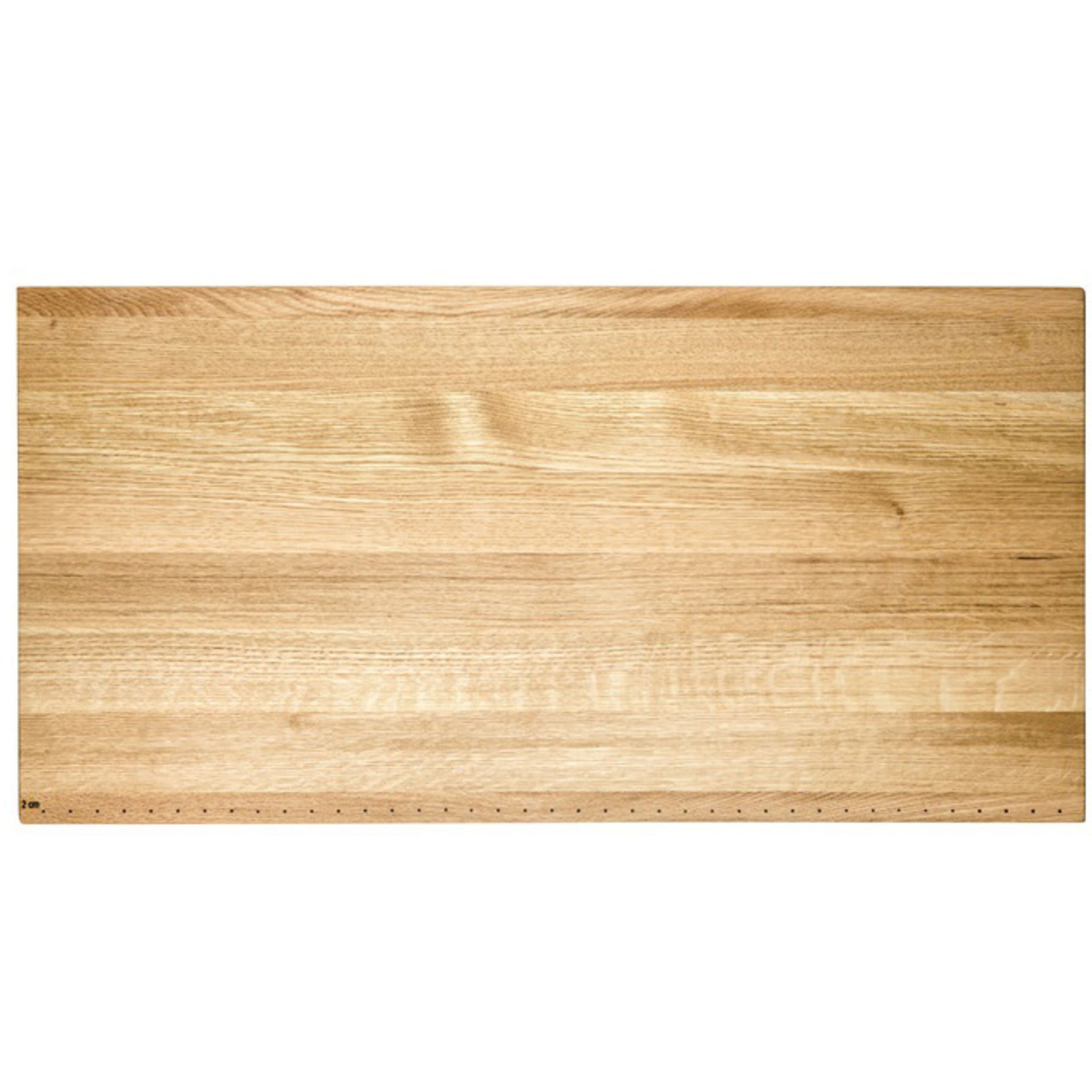 Skärbräda massiv ek 800x400x50mm