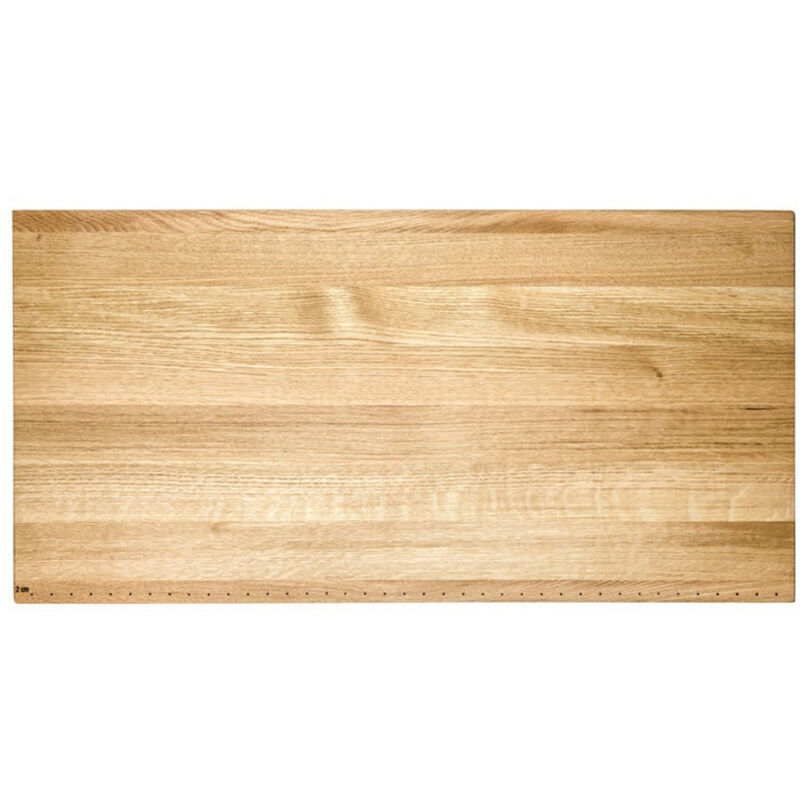 Skärbräda massiv ek 800x400x50mm