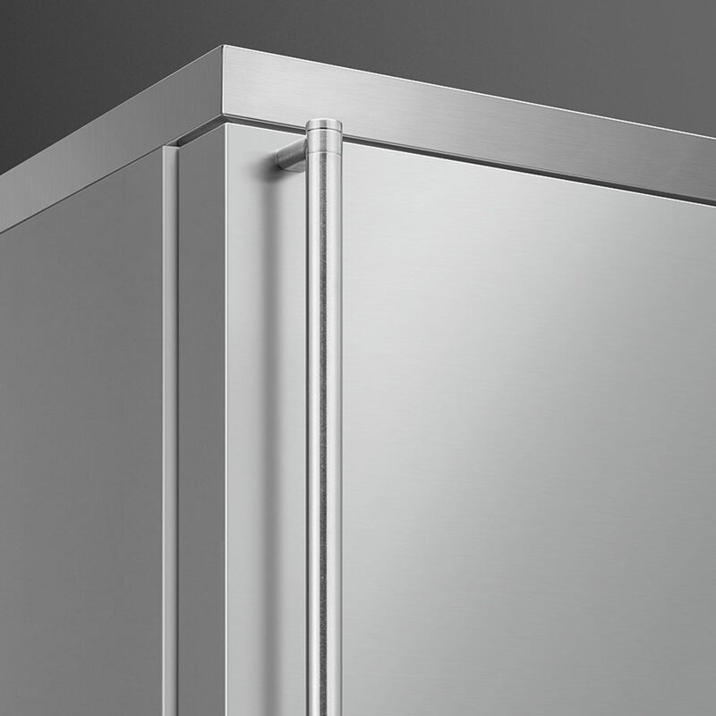 Smeg FA3905RX6 Kombiskap høyrehengslet 70 cm, rustfritt stål