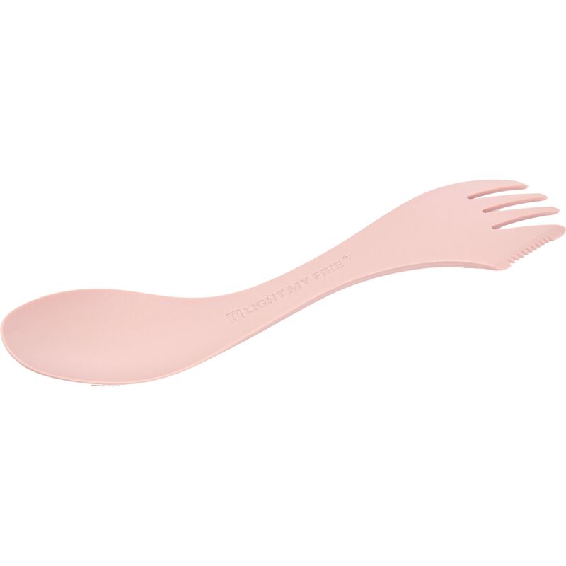 Serveringsspork large, dusty pink