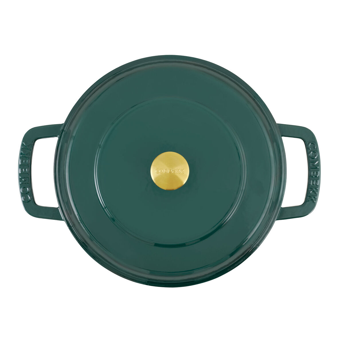 Combekk Lav gryde med låg Ø28 cm/5 liter, grøn