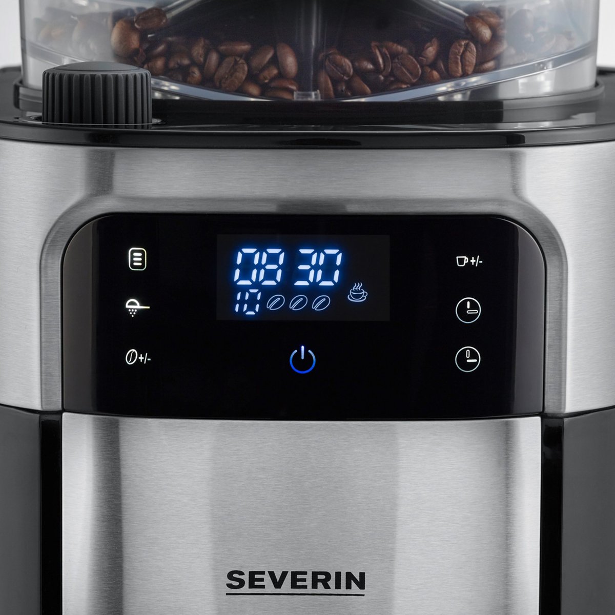 KA4813 kaffemaskine med indbygget kværn, touch display