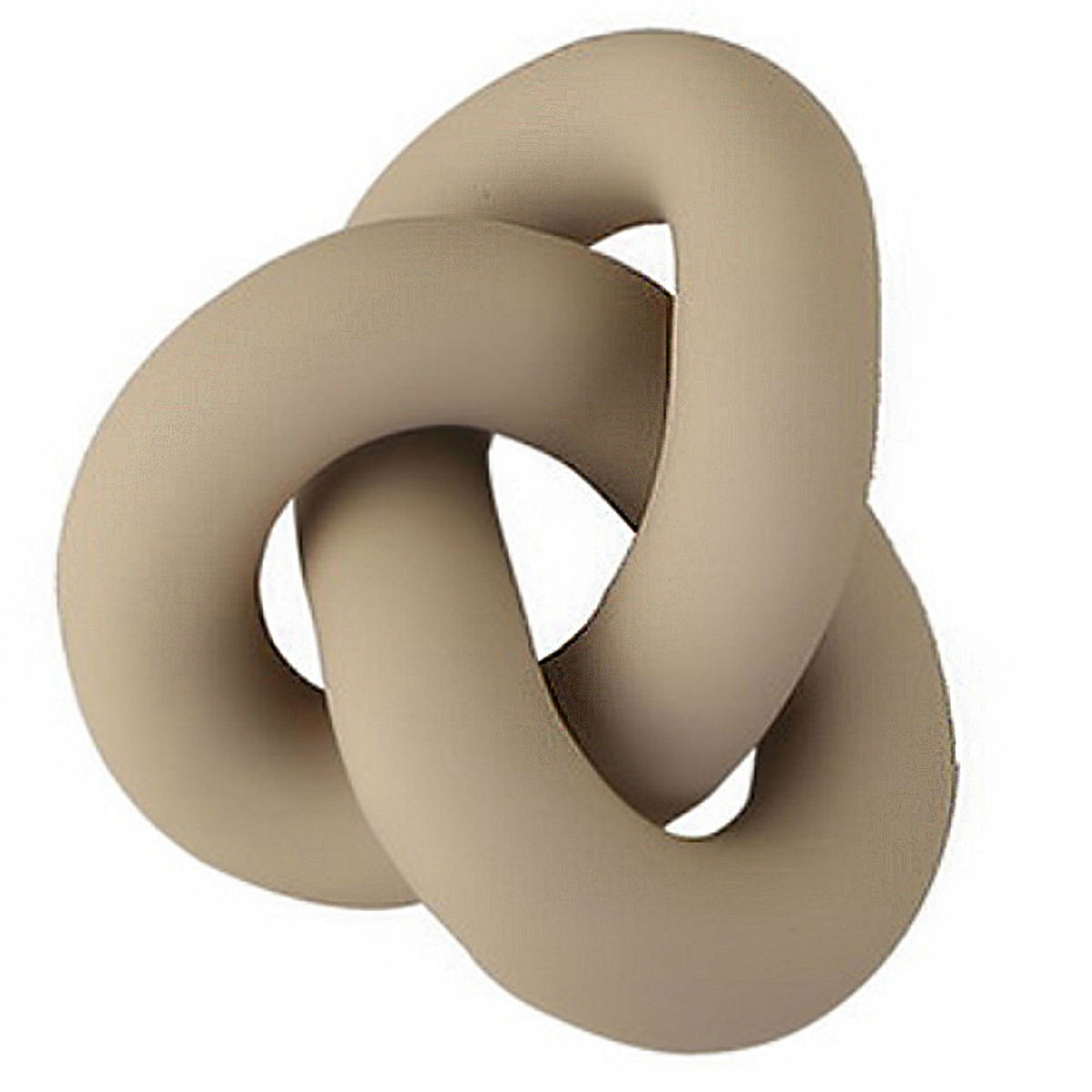 Knot table large, sand
