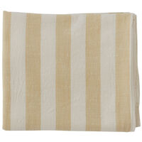 Stripete duk 260 x 140 cm, vanilla